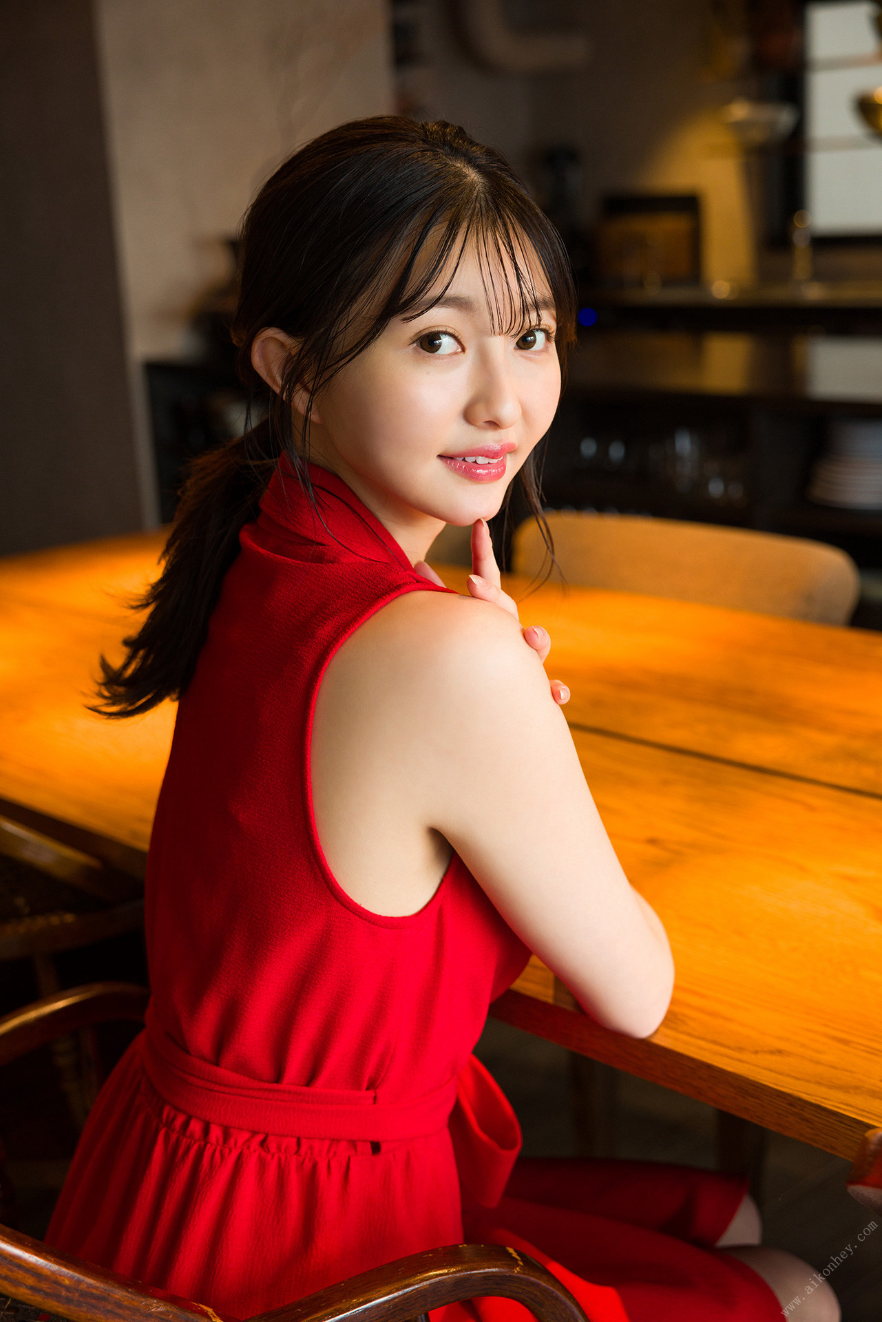 Moka Hashimoto 桥本萌花, FLASHデジタル写真集 「24H 」 Set.01 No.007cc2