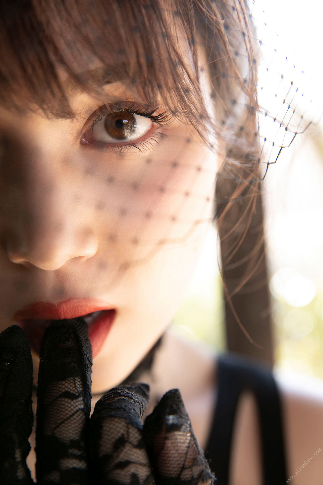 Michelle Megumi ミッシェル爱美, ＦＲＩＤＡＹデジタル写真集 「プレミアムヌード　ｖｏｌ．２　黒の花嫁」 Set.02 No.c23657